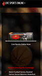 Mobile Screenshot of livesportsonlinenow.com